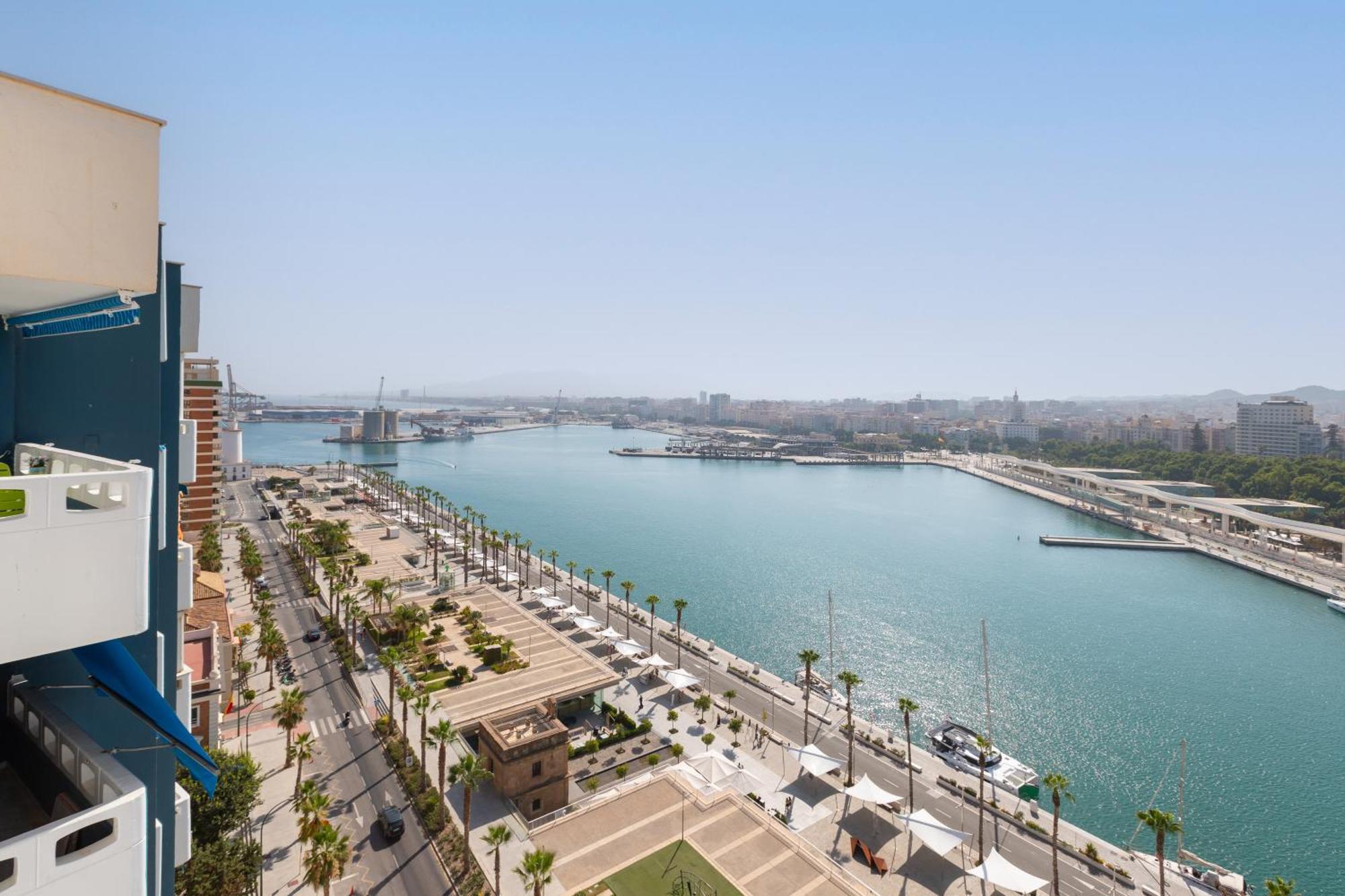 Luxury Beach/Port Apartment Màlaga Exteriér fotografie